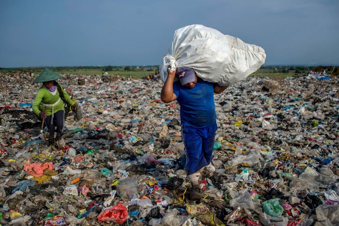 Since China banned plastic waste imports in January 2018, Southeast Asia has become the world’s dumping ground. Photo: AFP