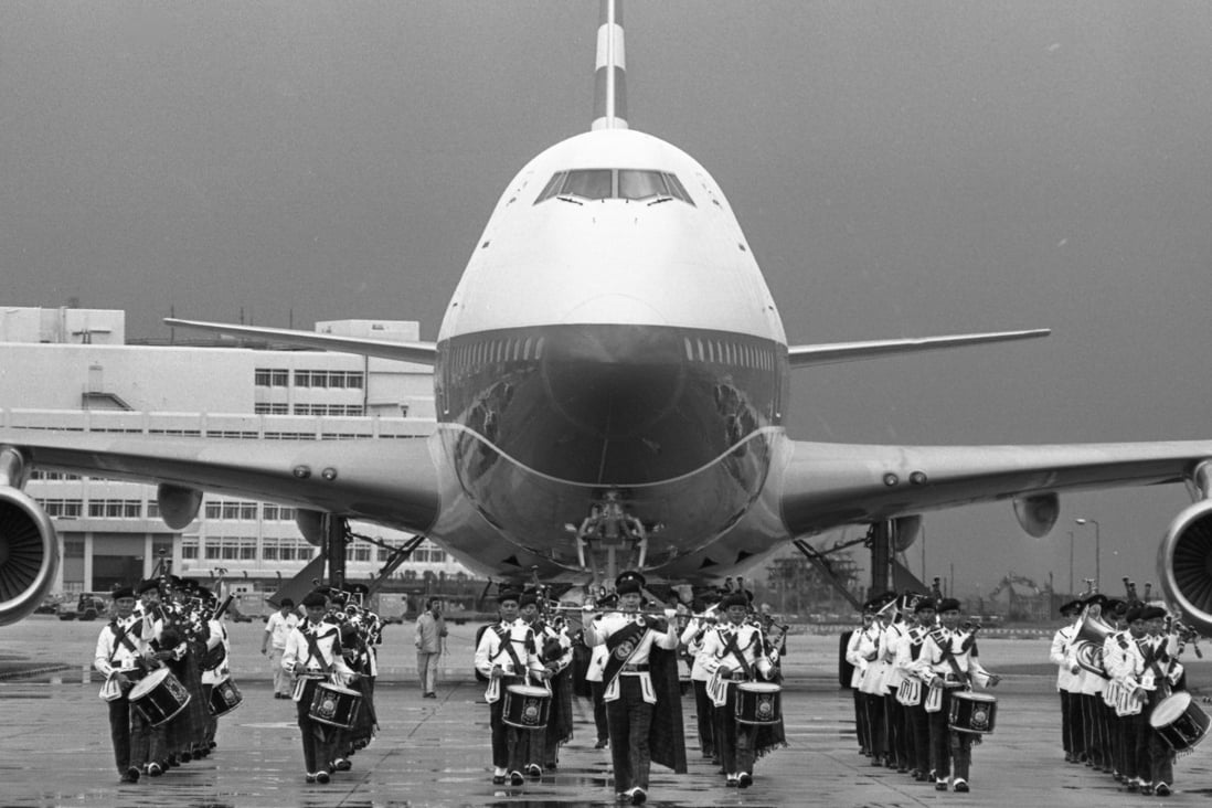A Cathay Pacific Boeing 747 at Kai Tak Airport in 1979. File photo: SCMP Photo