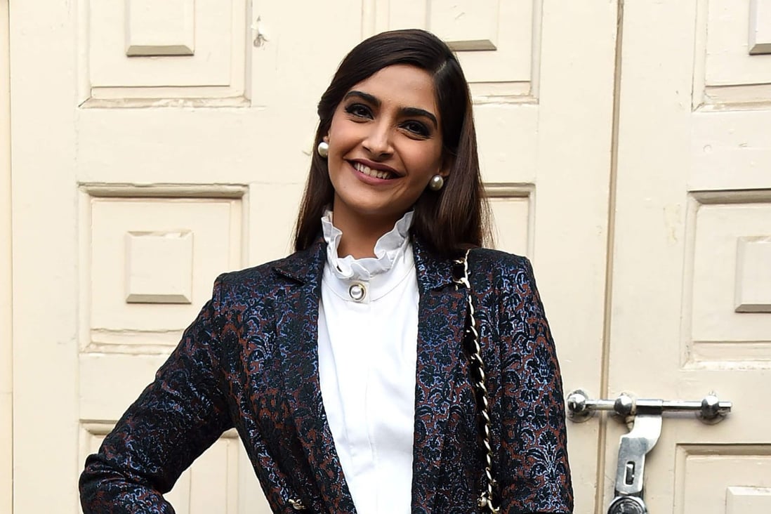 Indian Bollywood actress Sonam Kapoor Ahuja posing for a picture during the promotion of Ek Ladki Ko Dekha Toh Aisa Laga (This is How I Felt When I Saw that Girl). Photo: AFP