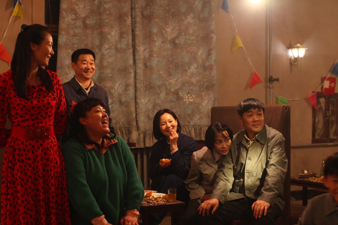 Ai Liya, Xu Cheng, Li Jingjing, Yong Mei, Wang Jingchun and Qi Xi in a still from So Long, My Son, directed by Wang Xiaoshuai. Photo: Li Tienan/Dongchun Films