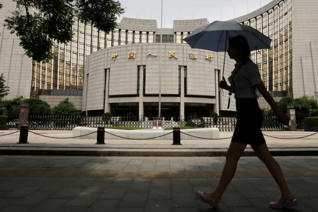 The People’s Bank of China (PBOC), China’s central bank, reports to the State Council and is part of the overall government structure. Photo: Reuters