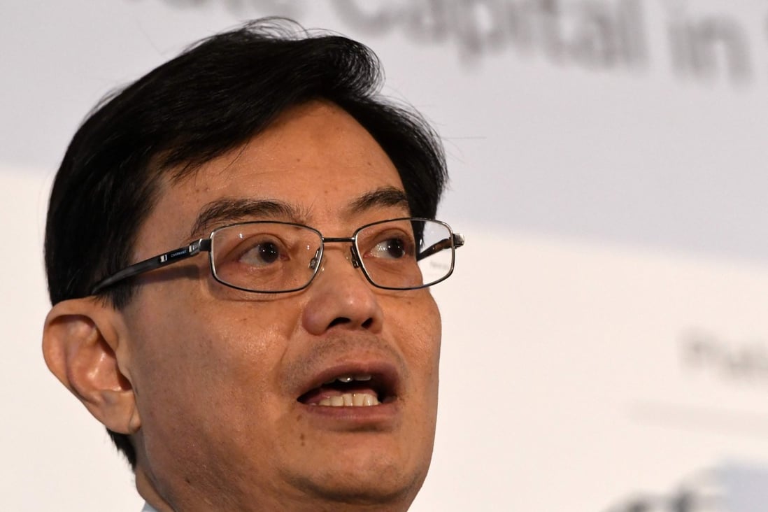 Singapore’s Finance Minister Heng Swee Keat, who is tipped to be the Lion City’s next prime minister. Photo: AFP