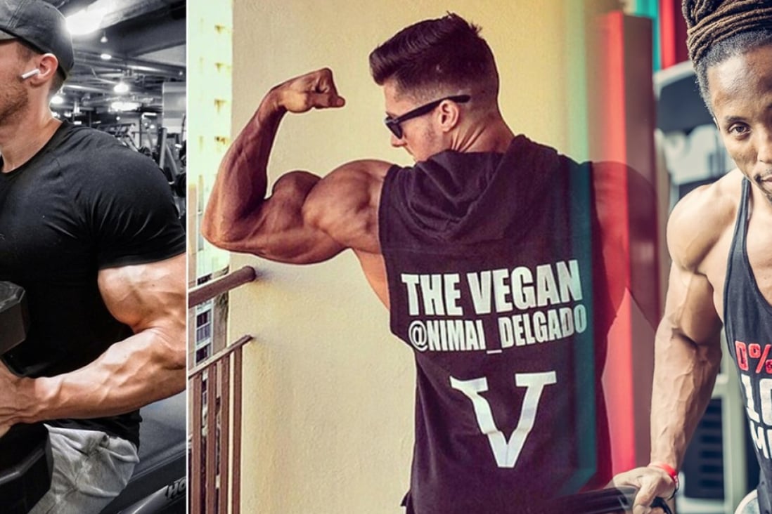 Vegan body-builders who are big and beefy – without any beef in their diet – include Torre Washington, Patrik Baboumian and Nimai Delgado.