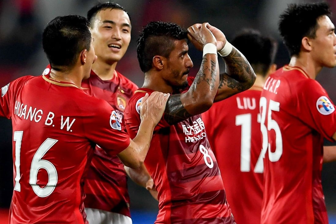 Paulinho is one of the foreign stars at Chinese Super League club Guangzhou Evergrande. Photo: AFP