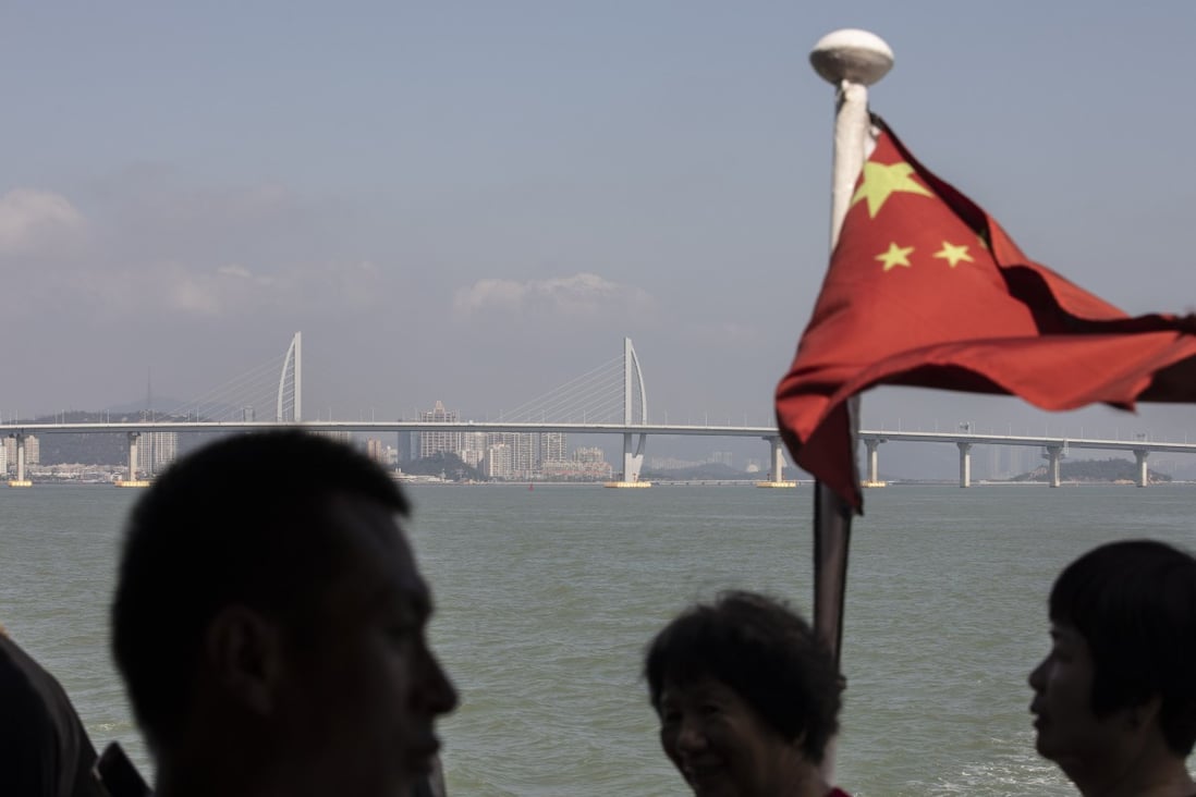 The Hong Kong-Zhuhai-Macau Bridge in Zhuhai, southern China. Beijing believes the ‘Greater Bay Area’ can grow into one of the most important metropolitan areas in the world. Photo: Bloomberg