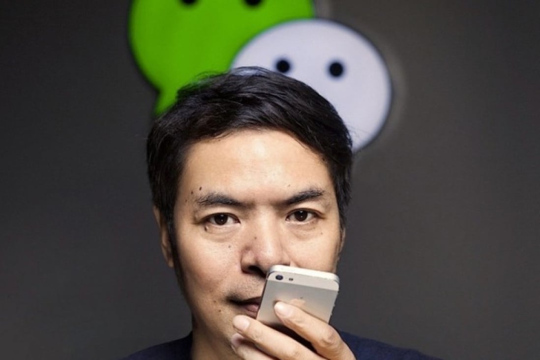 Allen Zhang is known as the Father of WeChat. Photo: Handout