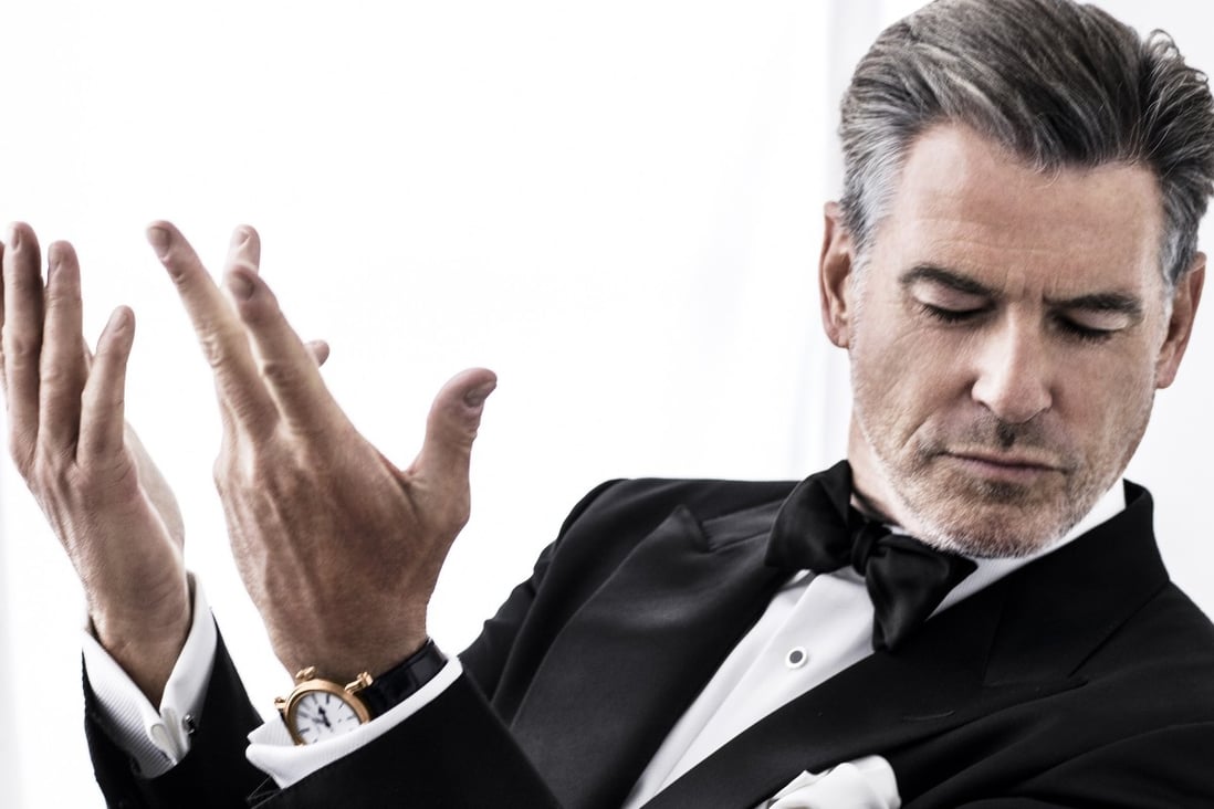 Actor Pierce Brosnan became an ambassador for the British watch company Speake-Marin after working with watchmaker Peter Speake-Marin during the making of the 2015 film ‘Survivor’.