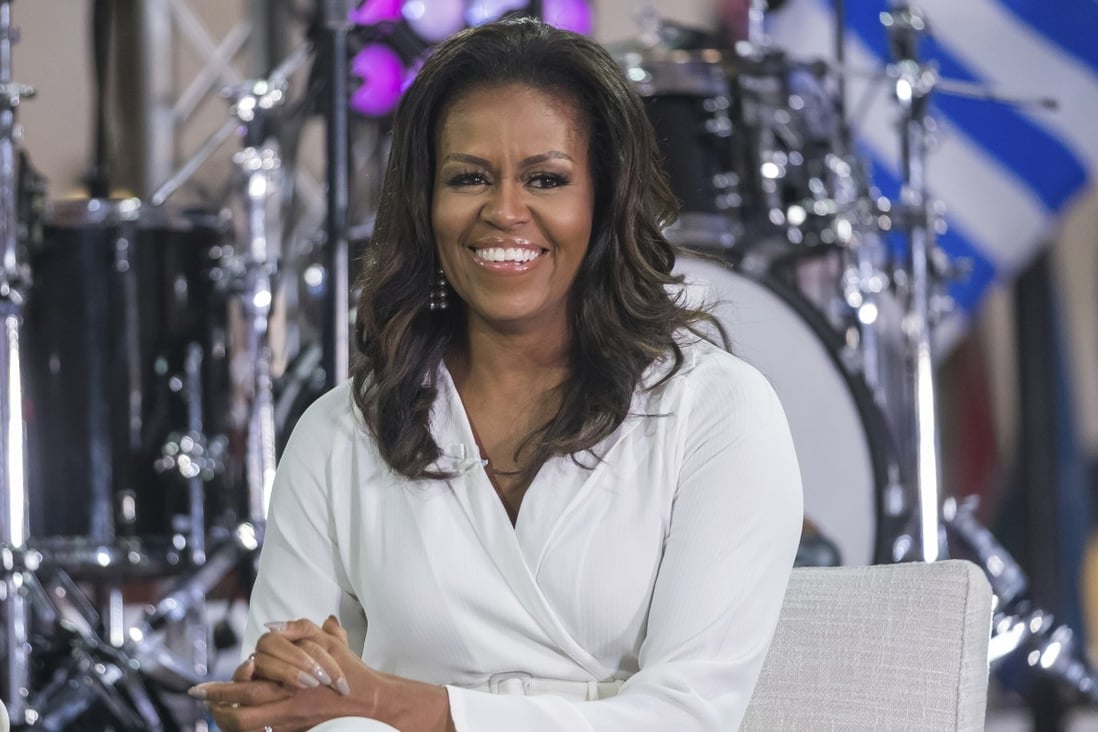 Former first lady Michelle Obama is said to be an advocate of collagen, could that what gives her skin its glow? Picture: AP