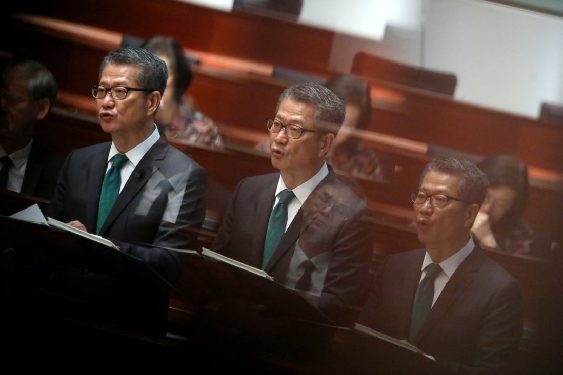 Paul Chan became Hong Kong’s financial secretary in January 2017. Photo: K. Y. Cheng