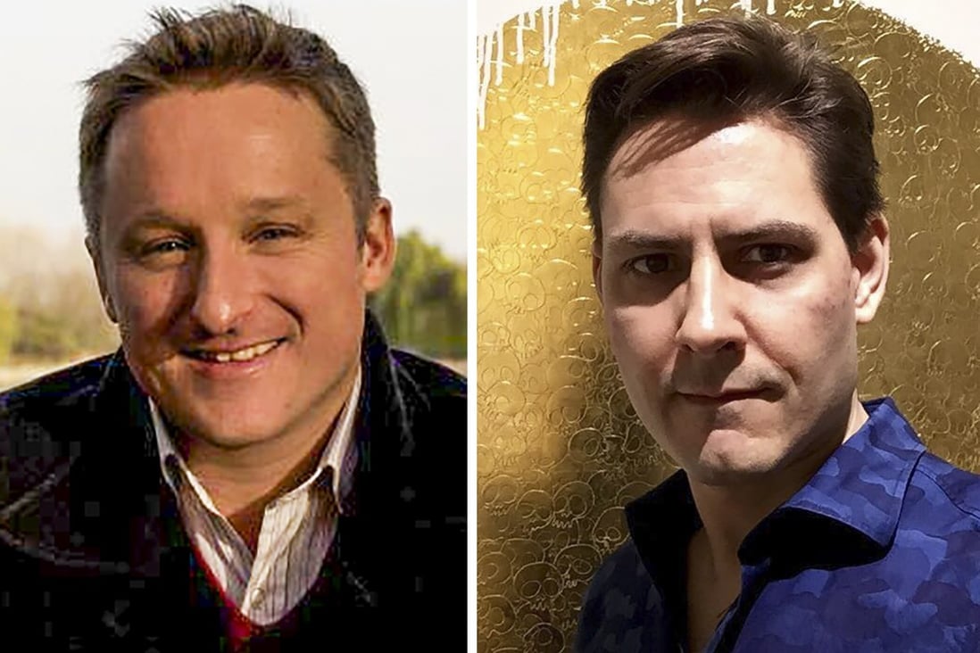 Canadians Michael Spavor (left) and Michael Kovrig have been accused by China of spying. Photo: Facebook