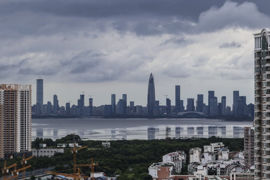A view of the Nanshan district in Shenzhen. Nanshan is the heart of the tech sector in the southern Chinese city. Photo: Roy Issa