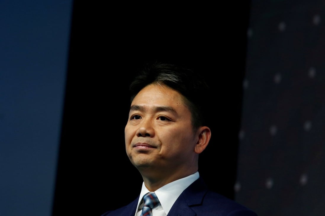 JD.com chief executive Richard Liu Qiangdong’s low profile of late contrasts with previous years when he was seen at events along with other Chinese tech executives. Photo: Reuters