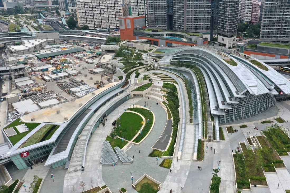 The Hong Kong government plans to sell a 632,917 square foot plot above the West Kowloon terminal of the Guangzhou-Shenzhen-Hong Kong Express Rail Link this year. Photo: Roy Issa