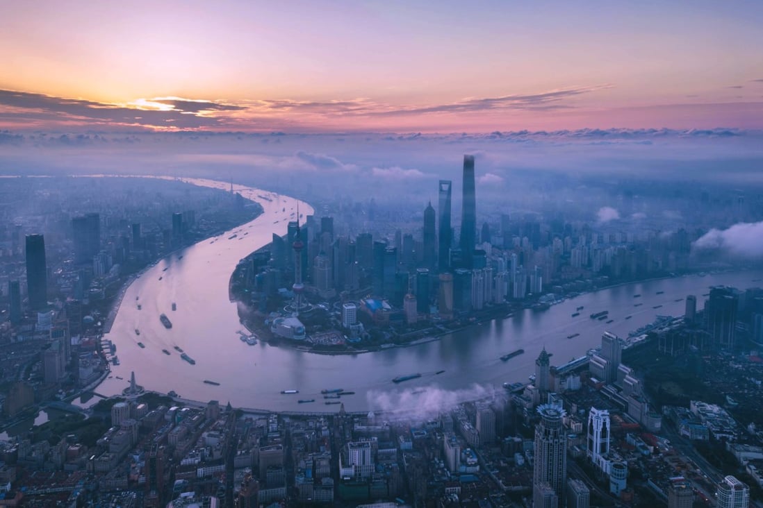 A morning view of the Lujiazui area in Pudong, Shanghai. On the bright side, China has had significant economic successes since 2010, albeit on soft issues like poverty alleviation and welfare support that do not make ready headlines. Photo: Xinhua