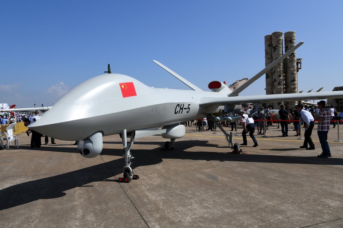 China supplied 153 armed drones to 13 countries in the past five years. Photo: Xinhua
