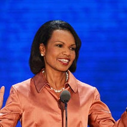 Former US Secretary of State Condoleezza Rice speaks to the crowd at the Tampa Bay Times Forum in Tampa, Florida, on Wednesday during the Republican National Convention. Photo: AFP 
