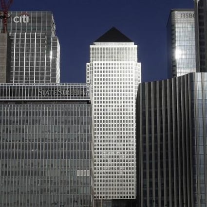 The Canary Wharf district in London, where Asian buyers have shown a strong interest. Photo: Bloomberg