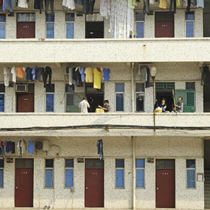 Migrant workers' housing in Shenzhen. Activists who help the workers have reported random inspections and evictions, said an open letter. Photo: AFP