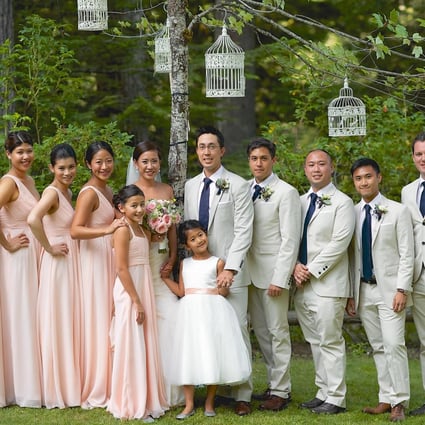 Catherine Tan and Kevin Lepsoe married in Whistler, Canada, and then the couple continued their wedding celebration in Hong Kong. Photo: chankichun.com
