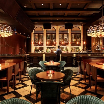 The bar and restaurant morphs into a club after dinner service.Photo: Jonathan Wong