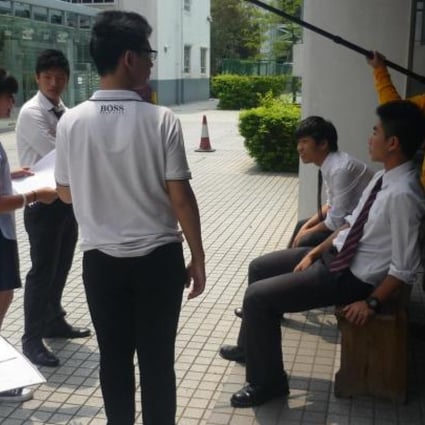 Chang encouraged pupils to embrace interesting projects to extend themselves, such as this production of film calledAlma Materlast year.