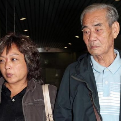 Parents of Wong Cheuk-sze at the inquest. Photo: SCMP 