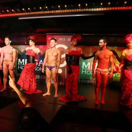 This year's Mr Gay Hong Kong pageant contestants. Photo: Sam Tsang