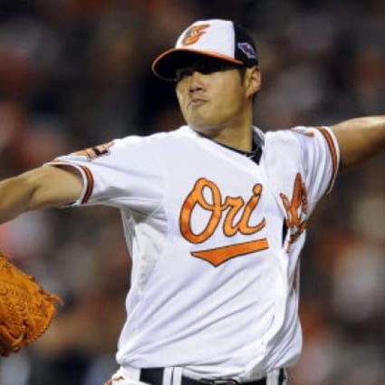 Baltimore Orioles starting pitcher Wei-Yin Chen of Taiwan. Photo: AP