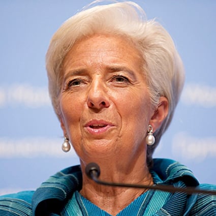 "We expect courageous and co-operative action on the part of our members,” Christine Lagarde, managing director of the International Monetary Fund, said on Thursday. Photo: AFP
