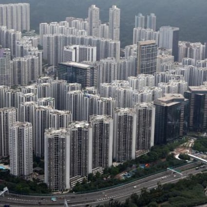 An aerial view of Taikoo Shing, a prime residential area where many owners are reluctant to sell given the high price of buying another flat in the same estate. Photo: Robert Ng 