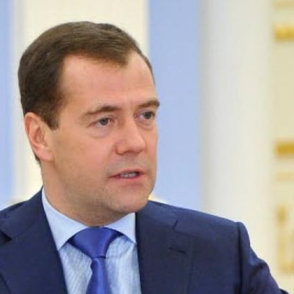 Russia Prime Minister Dmitry Medvedev. Photo: AFP