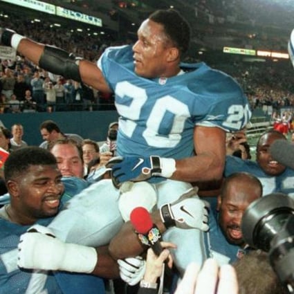 Nfl Legend Barry Sanders Helps Spread The Game In China South China Morning Post