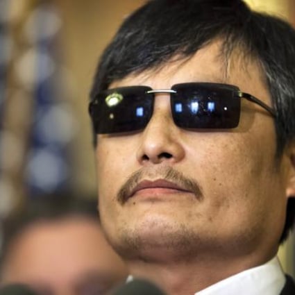 Chen Guangcheng. Photo: EPA
