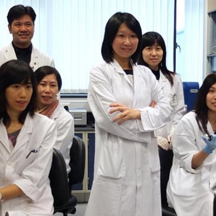 Chemical pathology specialist Professor Rossa Chiu Wai-kwun and her team at the Department of Chemical Pathology at CUHK. Photo: Lo Wei