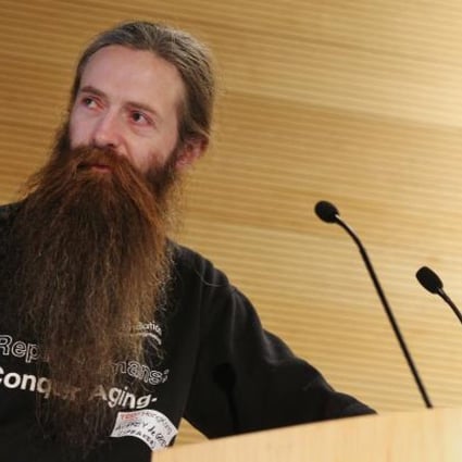 Aubrey de Grey has set up Sens Foundation to promote research into anti-ageing. Photo: Dickson Lee