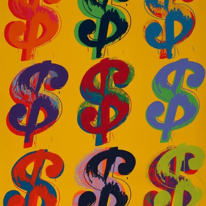 More than 370 works such as$ (above) can be seen at the "Andy Warhol: 15 Minutes Eternal" show.