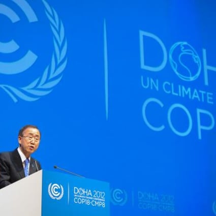 UN Secretary-General Ban Ki-moon has called for a leaders' summit on climate change in 2014. Photo: Xinhua