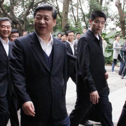Xi Jinping on his low-key tour of Guangdong. Photo: He Huifeng