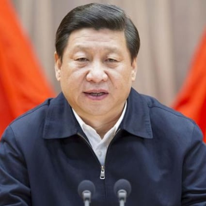 Communist Party general secretary Xi Jinping called on newly elected senior party members to adhere to 'socialism with Chinese characteristics'. Photo: Xinhua