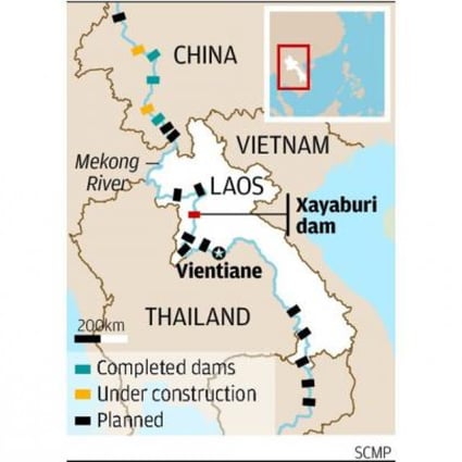 Laos' construction of barrage triggers Mekong crisis