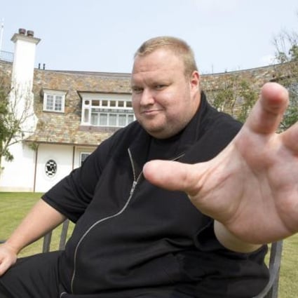 Kim Dotcom launched his new file-sharing website 'Mega' on Sunday. Photo: Reuters