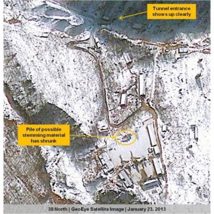 Satellite images of Punggye-ri nuclear test facility. Photo: AP