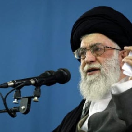 Iranian supreme leader Ayatollah Khamenei, who has argued that Iran's nuclear activities are for peaceful purposes. Photo: EPA