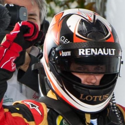 Lotus F1 driver Kimi Raikkonen