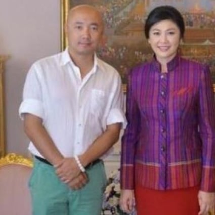 Xu Zheng and Thai PM Yingluck Shinawatra. Photo: SCMP pictures.