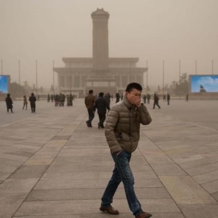 Heavy smog often blankets Beijing and many other mainland cities, leading to increasing demand for air pollution monitors. Photo: AFP
