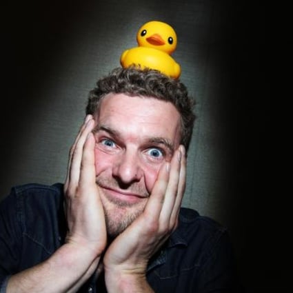 Rubber Duck creator Florentijn Hofman. Photo: May Tse
