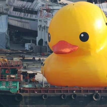 The 'Rubber Duck'. Photo: Dickson Lee