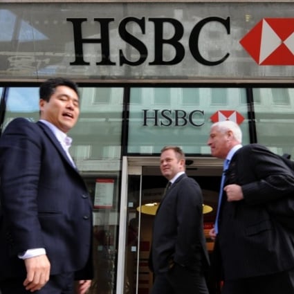 Although strong earnings are expected for the quarter, HSBC is seen as too large and may announce measures to lower costs. Photo: EPA