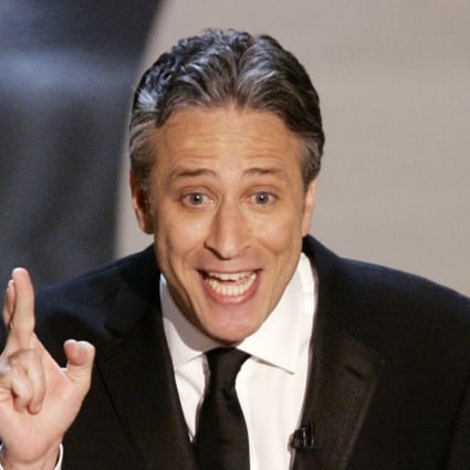 Comedian Jon Stewart, host of satiric television programme The Daily Show. Photo: AFP